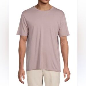 Vince Men's Pima Cotton T-shirt In Purple Large NWT